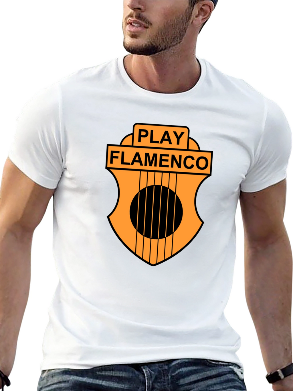 Play Flamenco Black T-Shirt