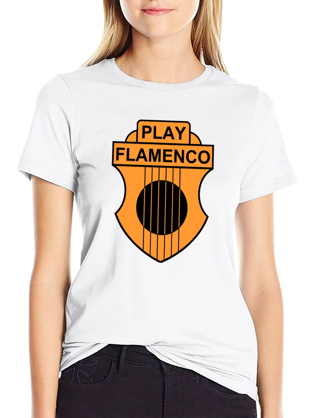 Play Flamenco Black T-Shirt