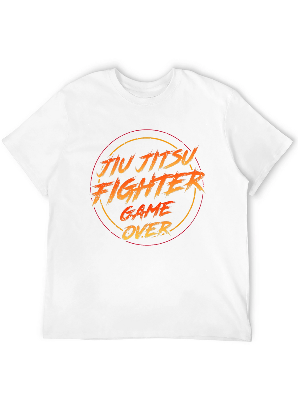Jiu Jitsu Fighter Game Over T-Shirt