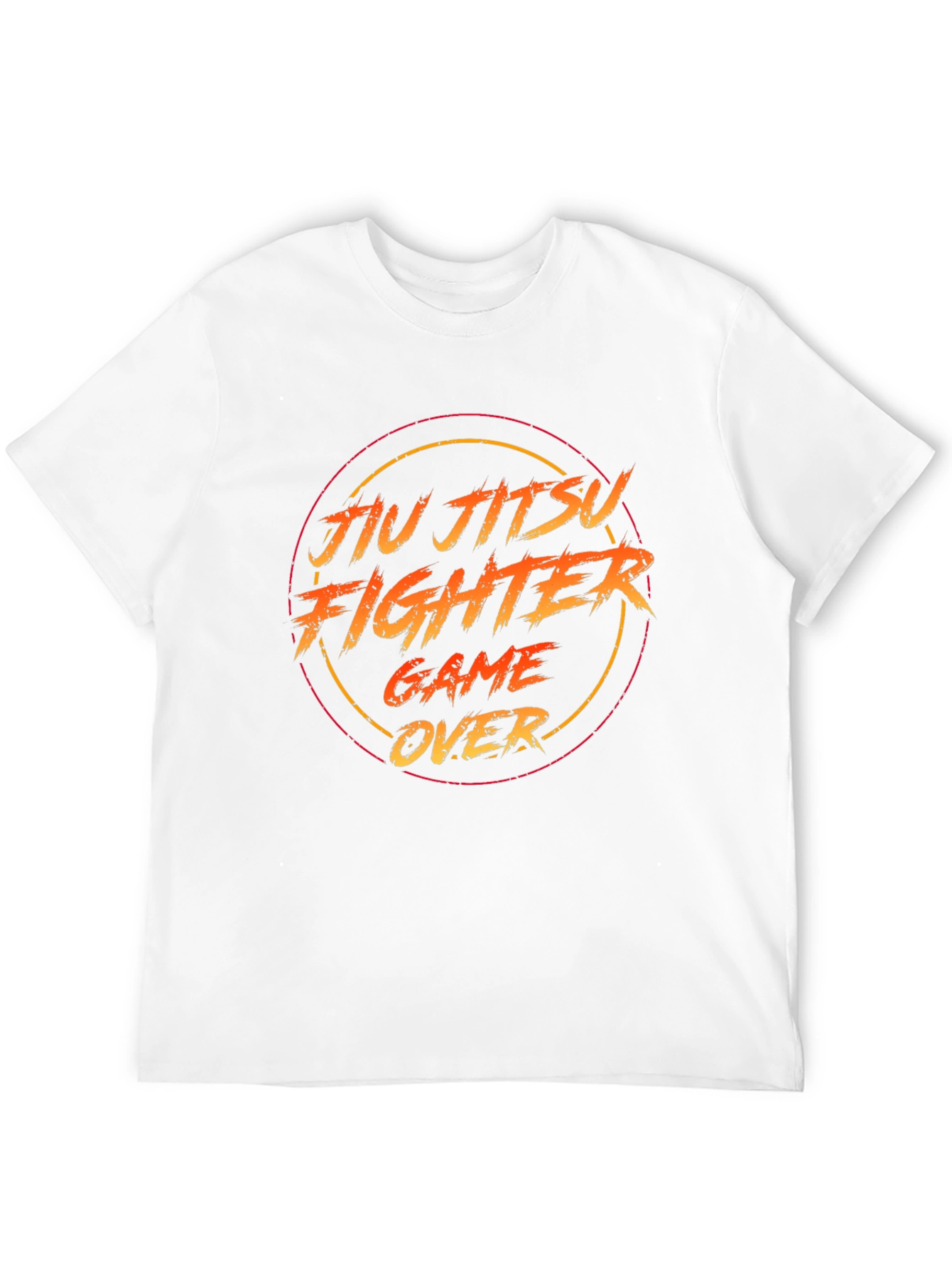 Jiu Jitsu Fighter Game Over T-Shirt