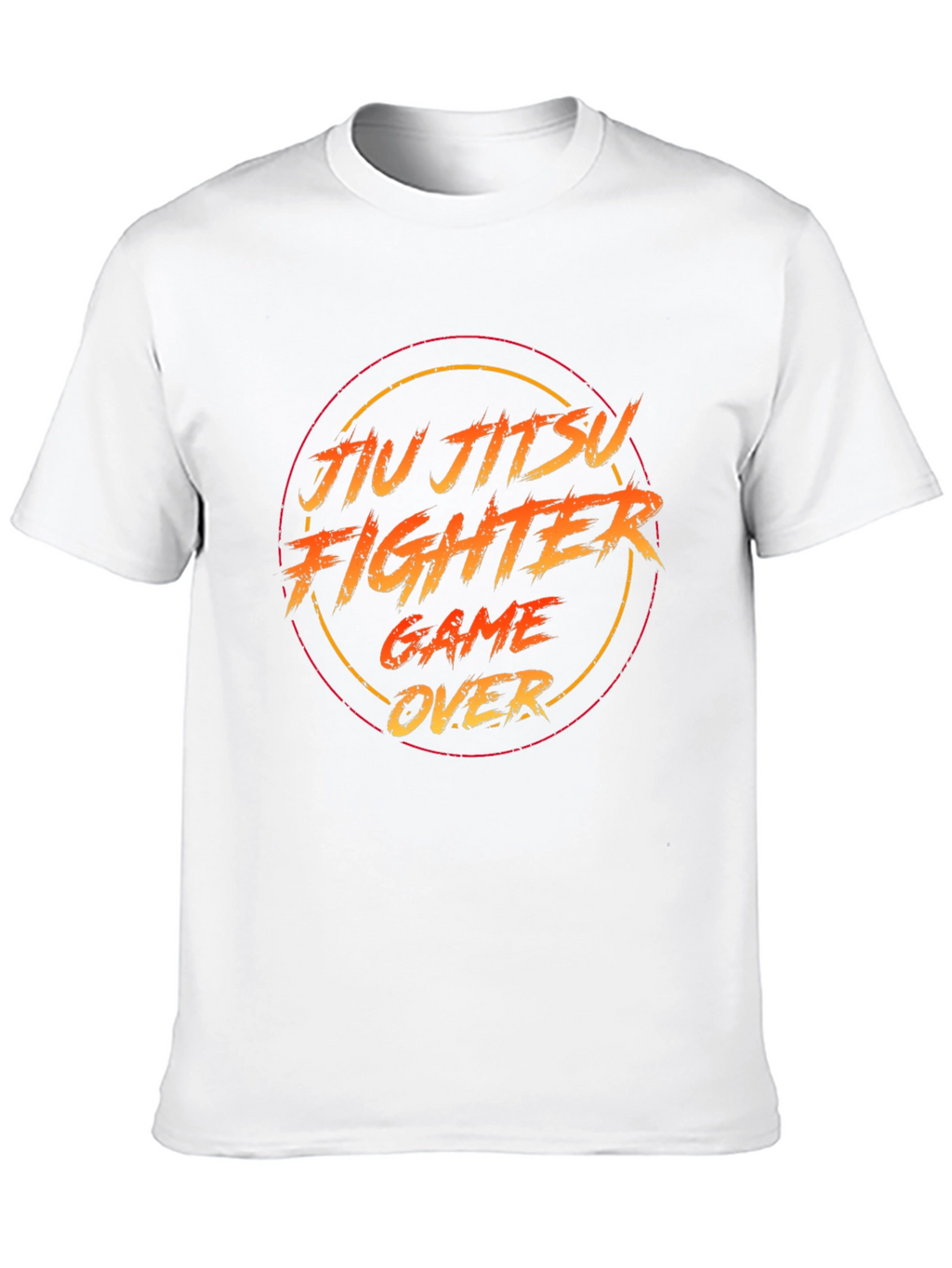 Jiu Jitsu Fighter Game Over T-Shirt