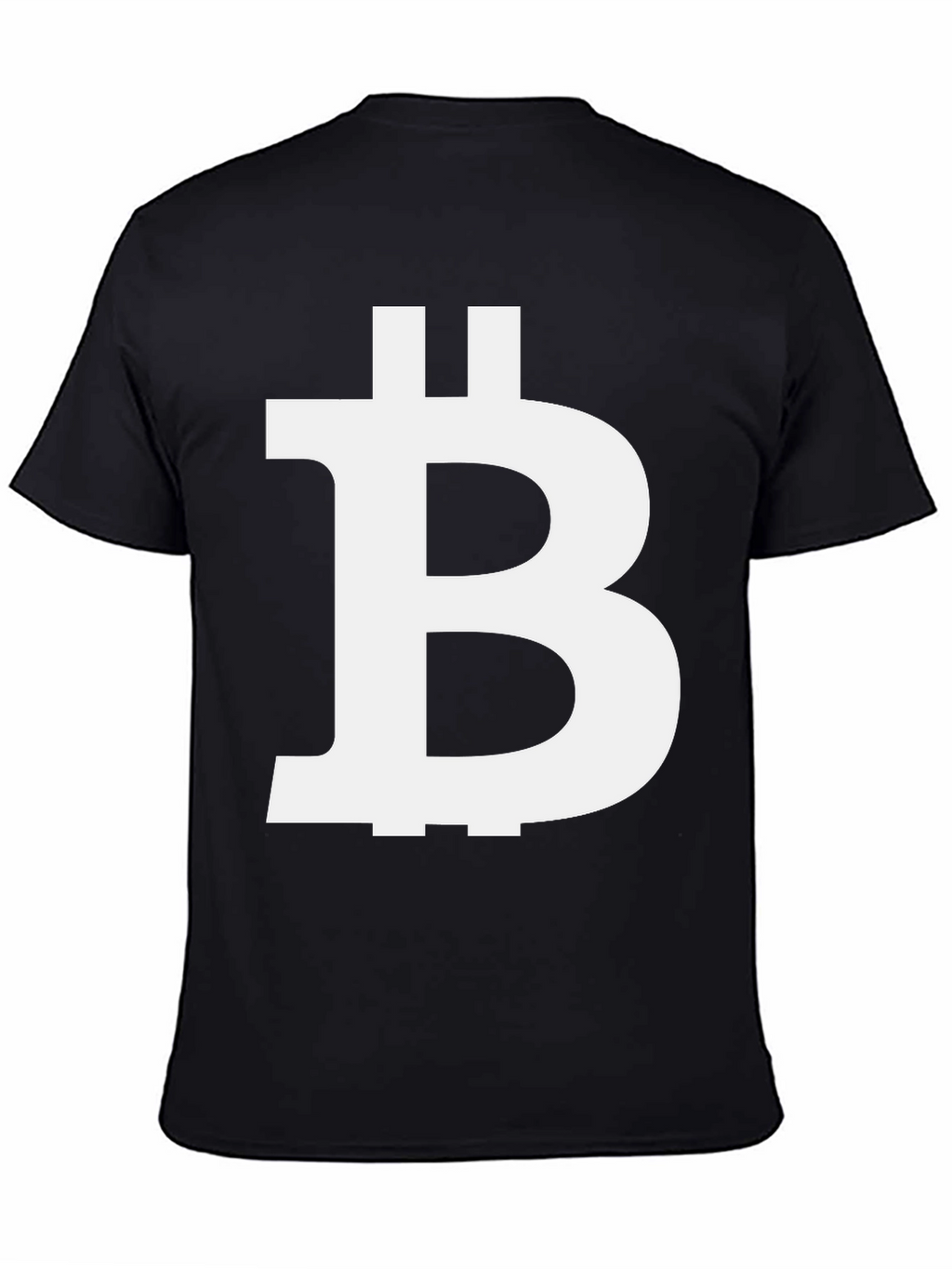 Bitcoin Logo Black T-Shirt