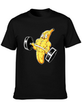 Workout Banana Graphic T-Shirt