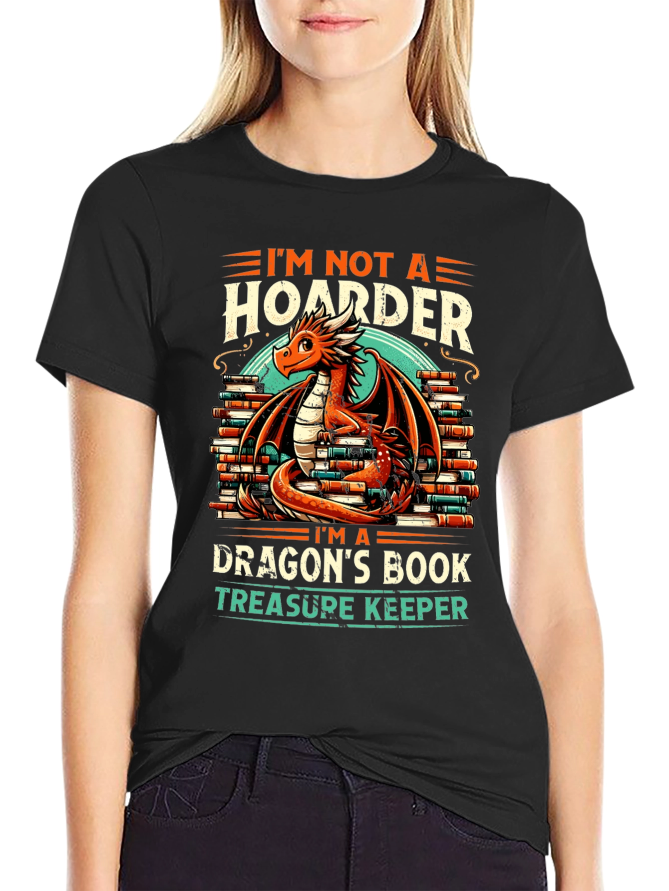 Dragon Book Treasure Keeper T-Shirt