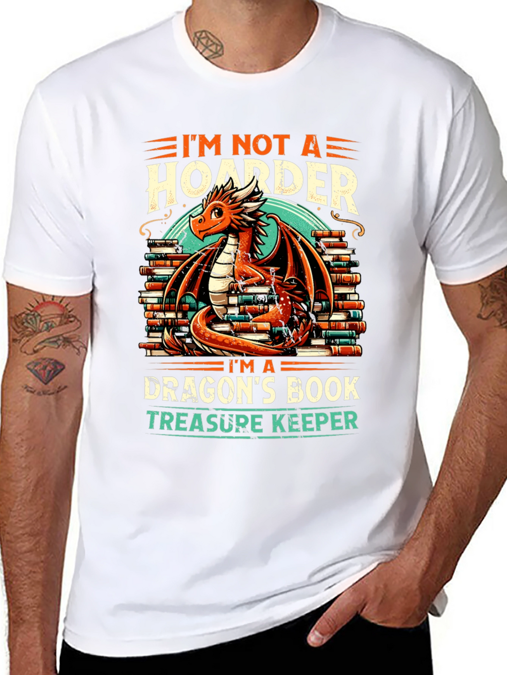 Dragon Book Treasure Keeper T-Shirt