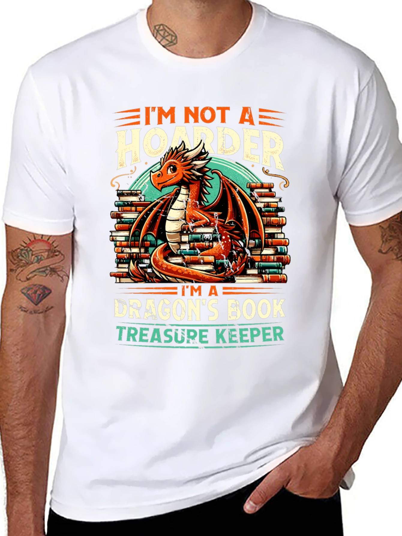 Dragon Book Treasure Keeper T-Shirt