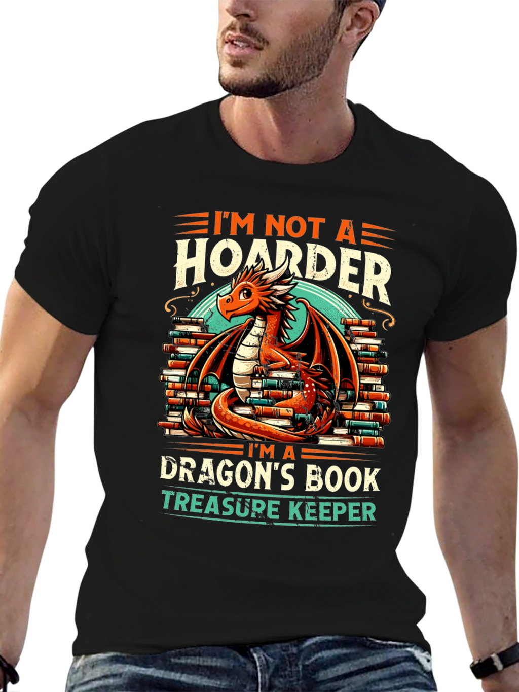 Dragon Book Treasure Keeper T-Shirt