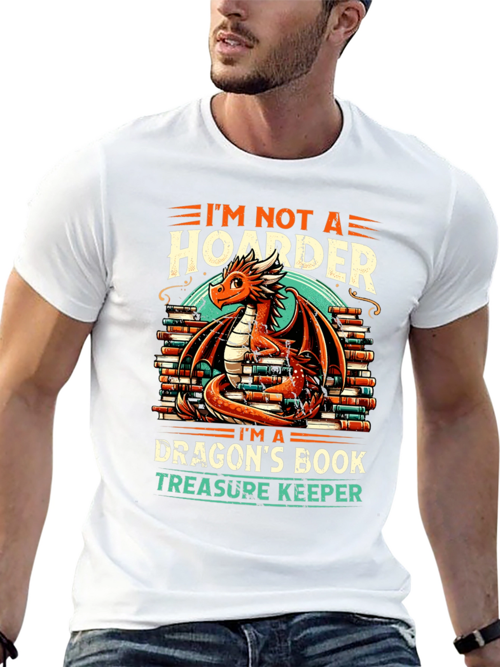 Dragon Book Treasure Keeper T-Shirt