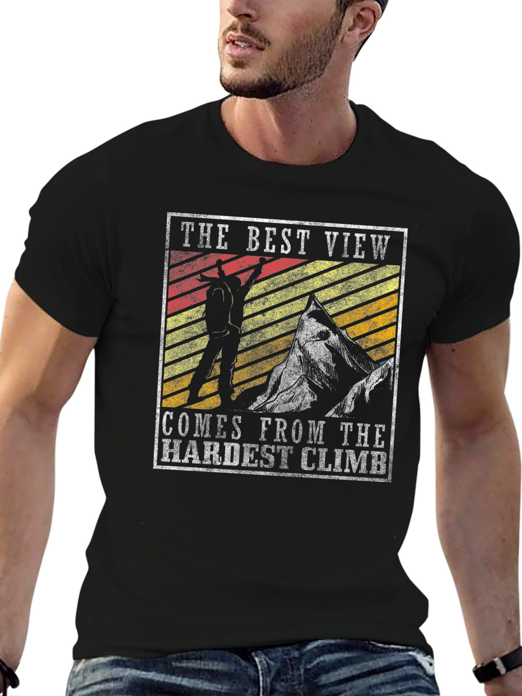 The Best View Climb Graphic Tee