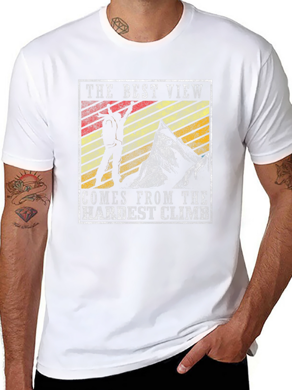 The Best View Climb Graphic Tee