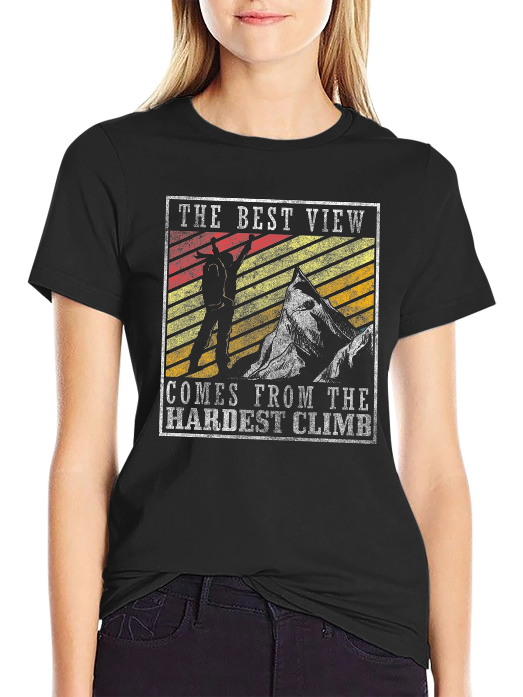 The Best View Climb Graphic Tee