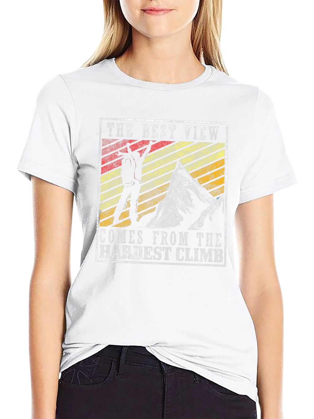 The Best View Climb Graphic Tee
