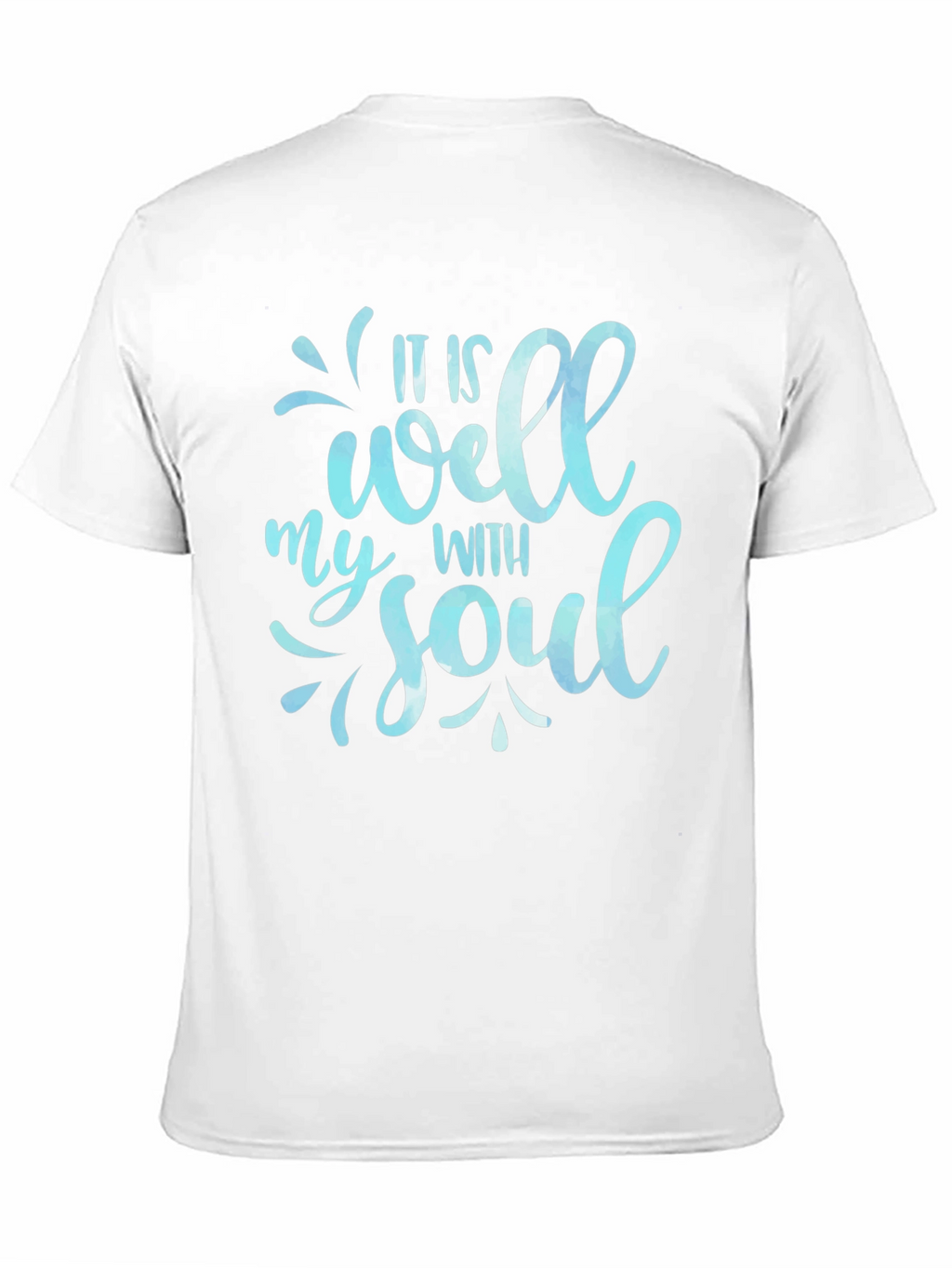 It Is Well With My Soul Black T-Shirt