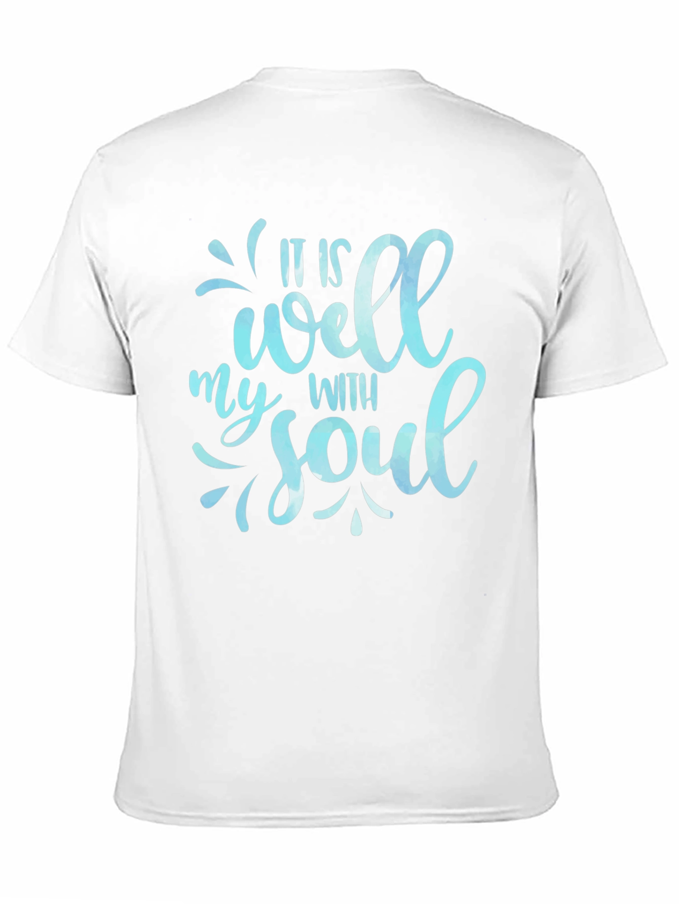 It Is Well With My Soul Black T-Shirt