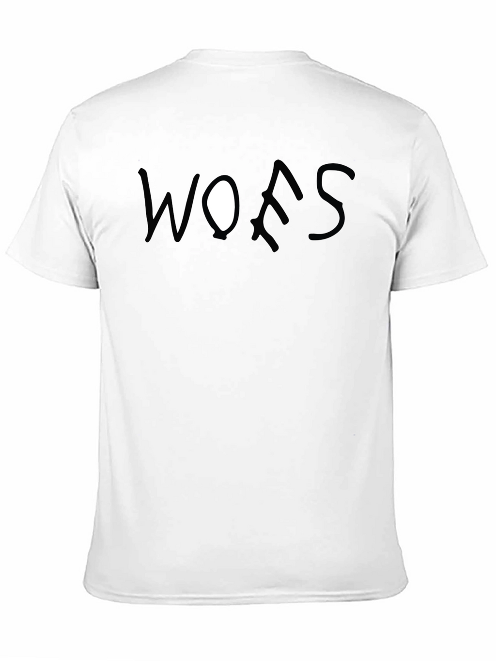 WOES Black Graphic Tee Casual Style