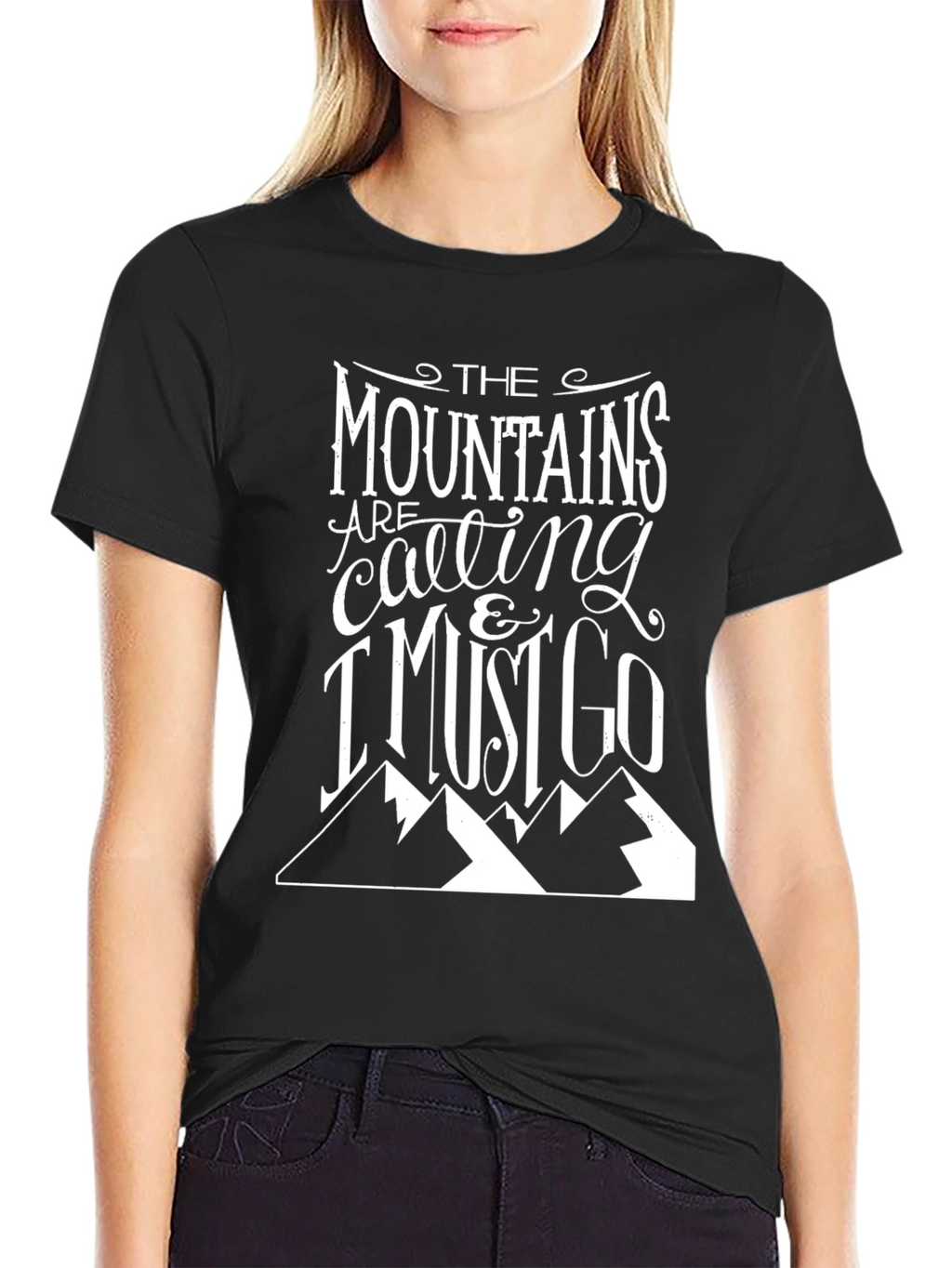 The Mountains are Calling Graphic Tee