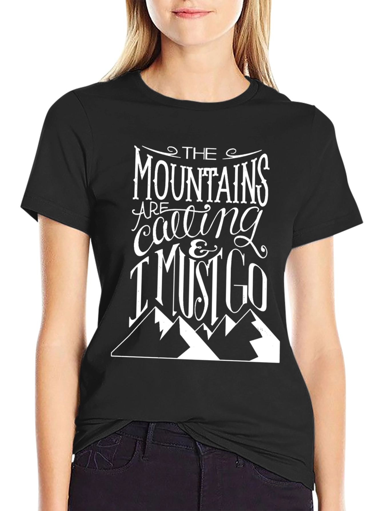 The Mountains are Calling Graphic Tee