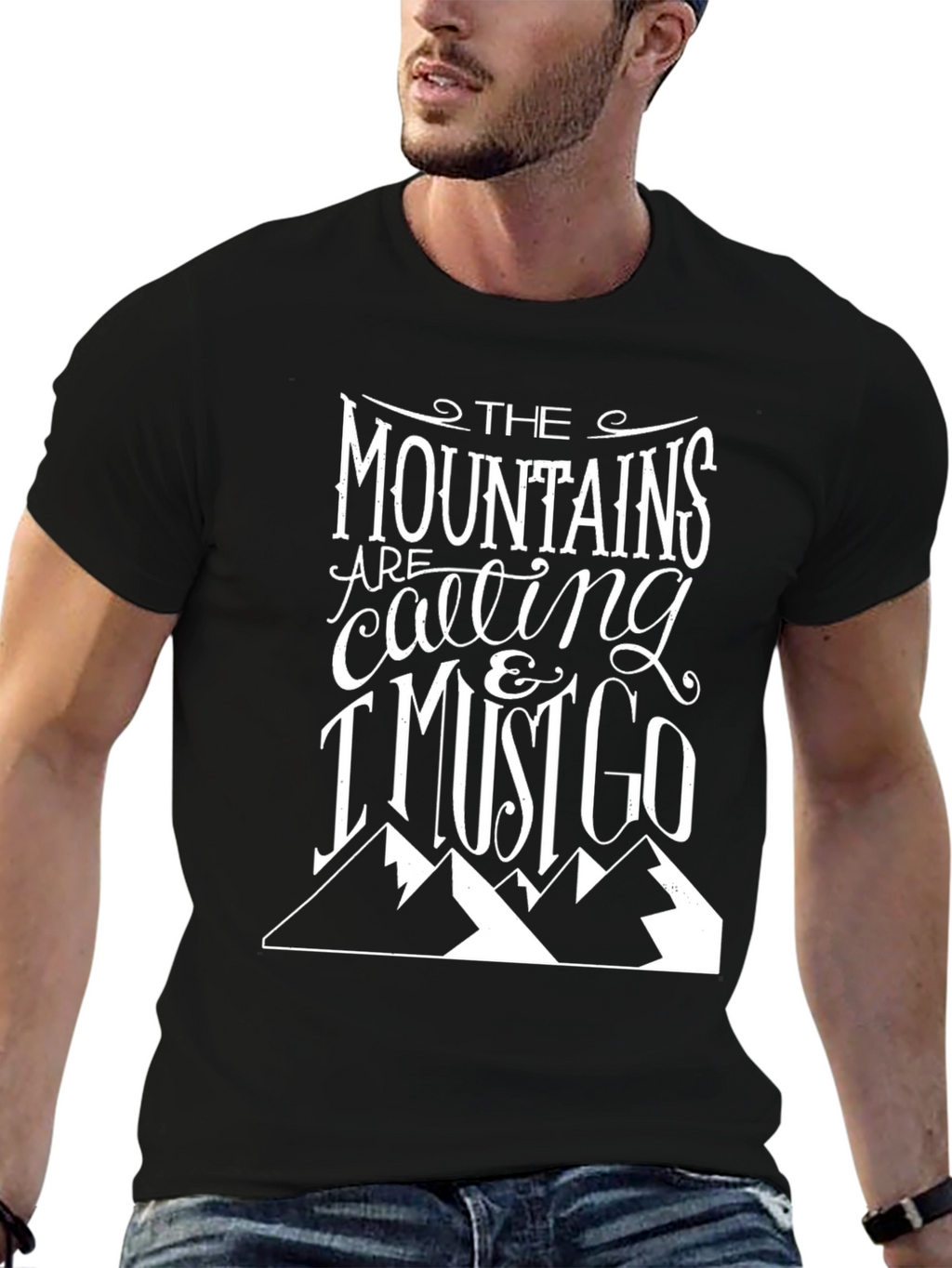 The Mountains are Calling Graphic Tee