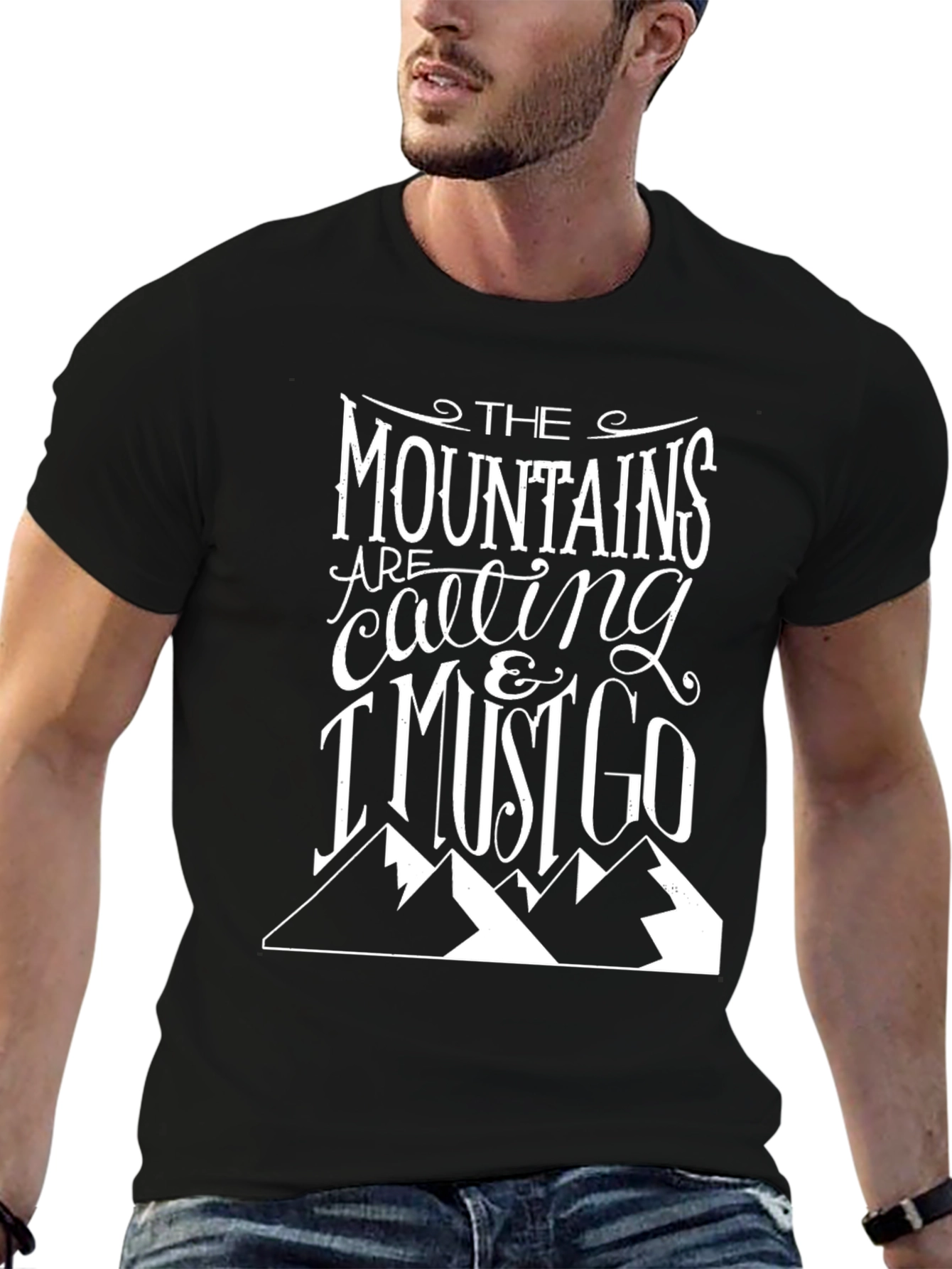 The Mountains are Calling Graphic Tee
