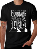 The Mountains are Calling Graphic Tee