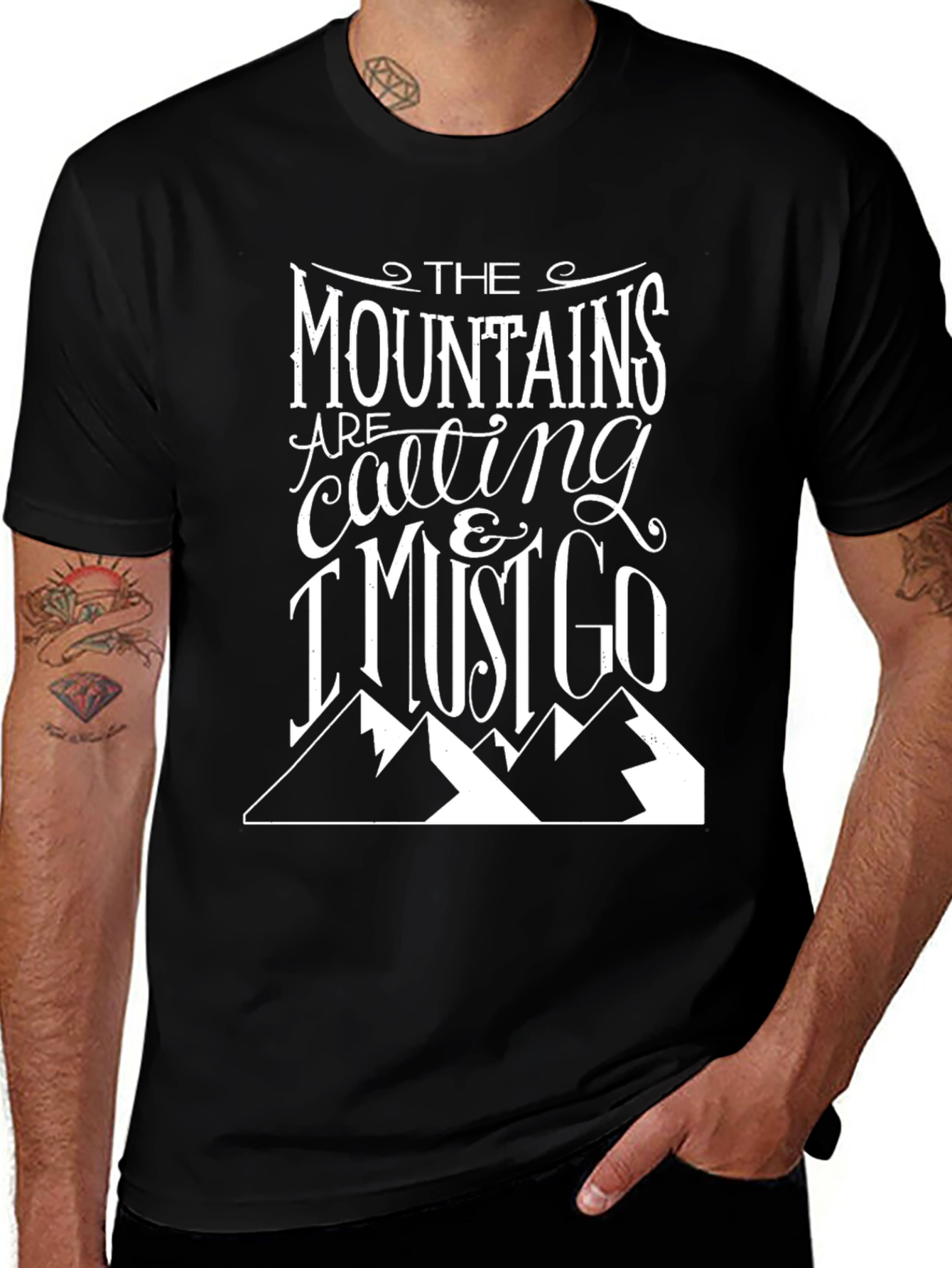 The Mountains are Calling Graphic Tee