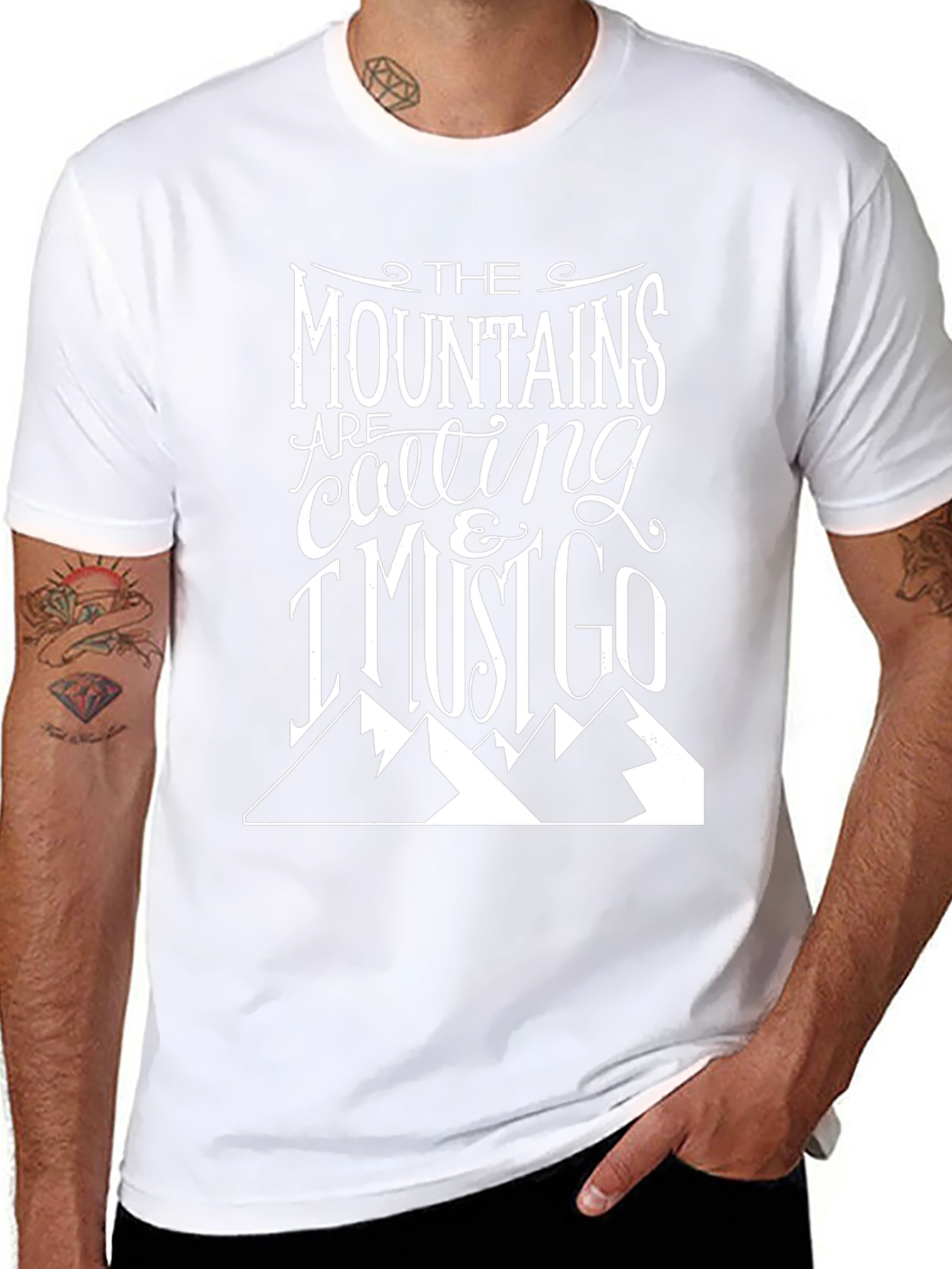 The Mountains are Calling Graphic Tee