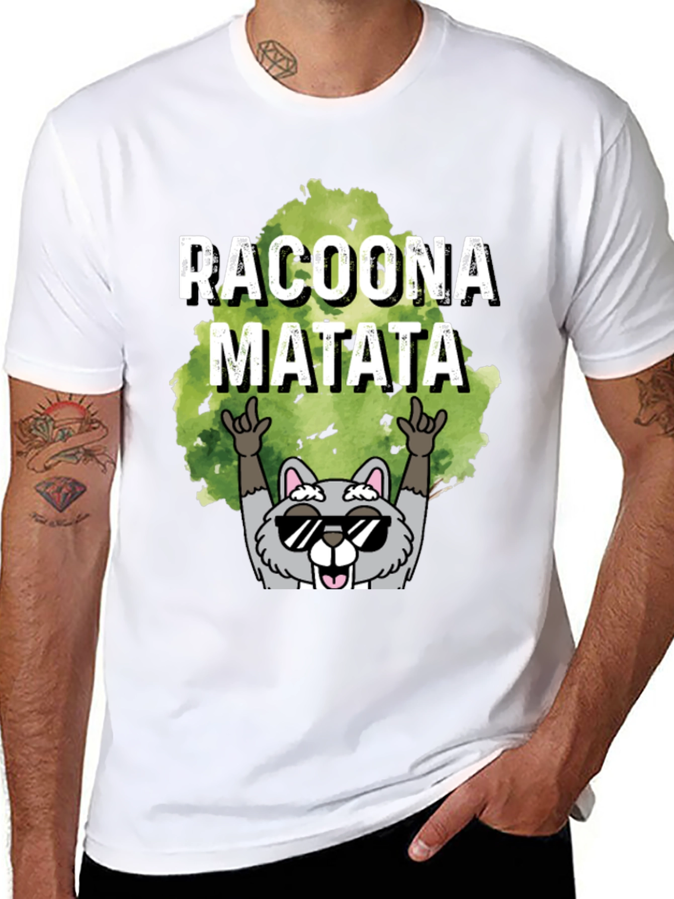 Racoona Matata Graphic T-Shirt