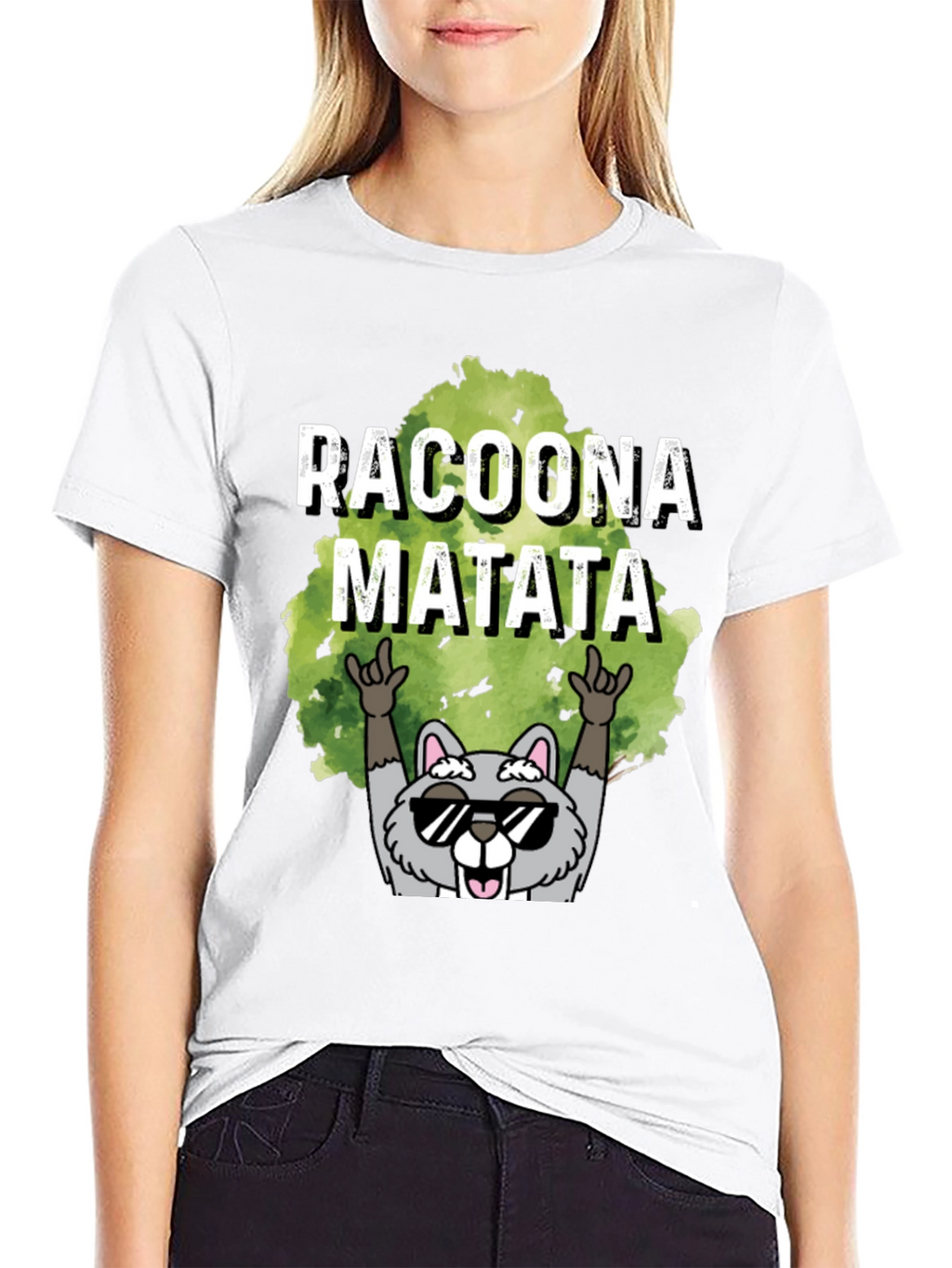 Racoona Matata Graphic T-Shirt