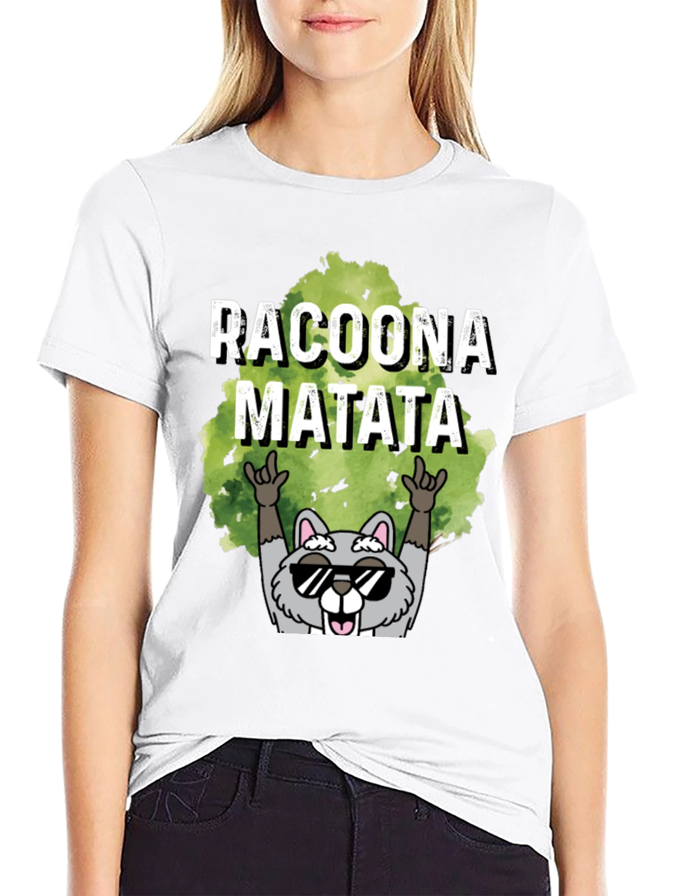 Racoona Matata Graphic T-Shirt