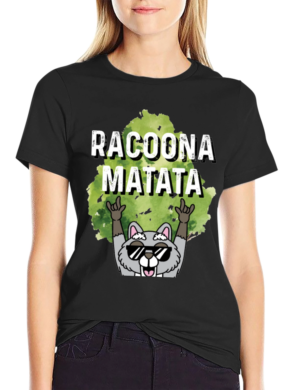 Racoona Matata Graphic T-Shirt