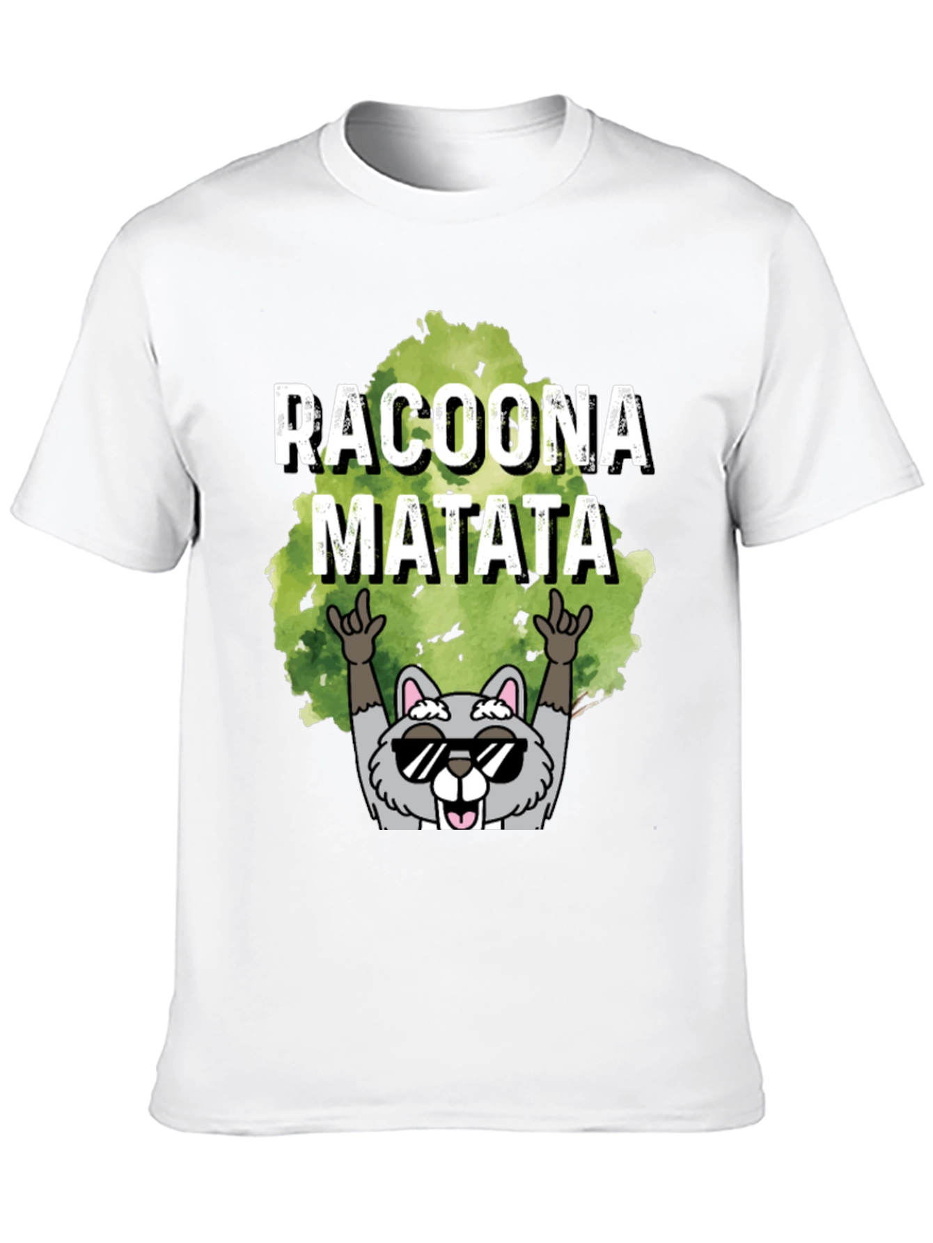 Racoona Matata Graphic T-Shirt