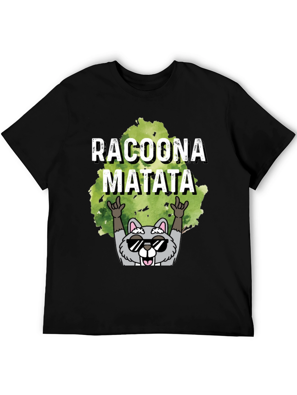 Racoona Matata Graphic T-Shirt