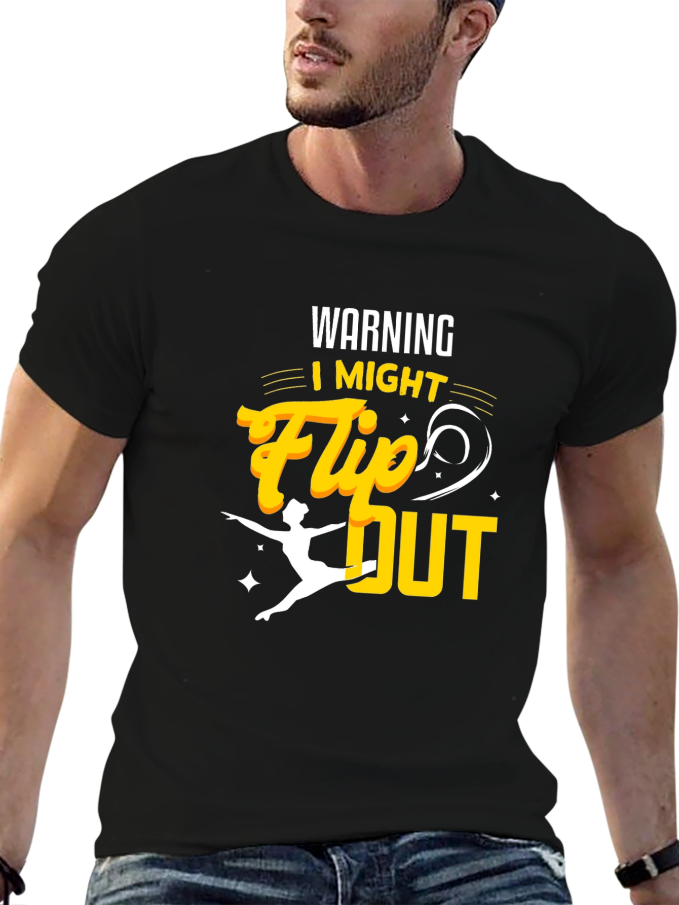 Warning I Might Flip Out T-Shirt
