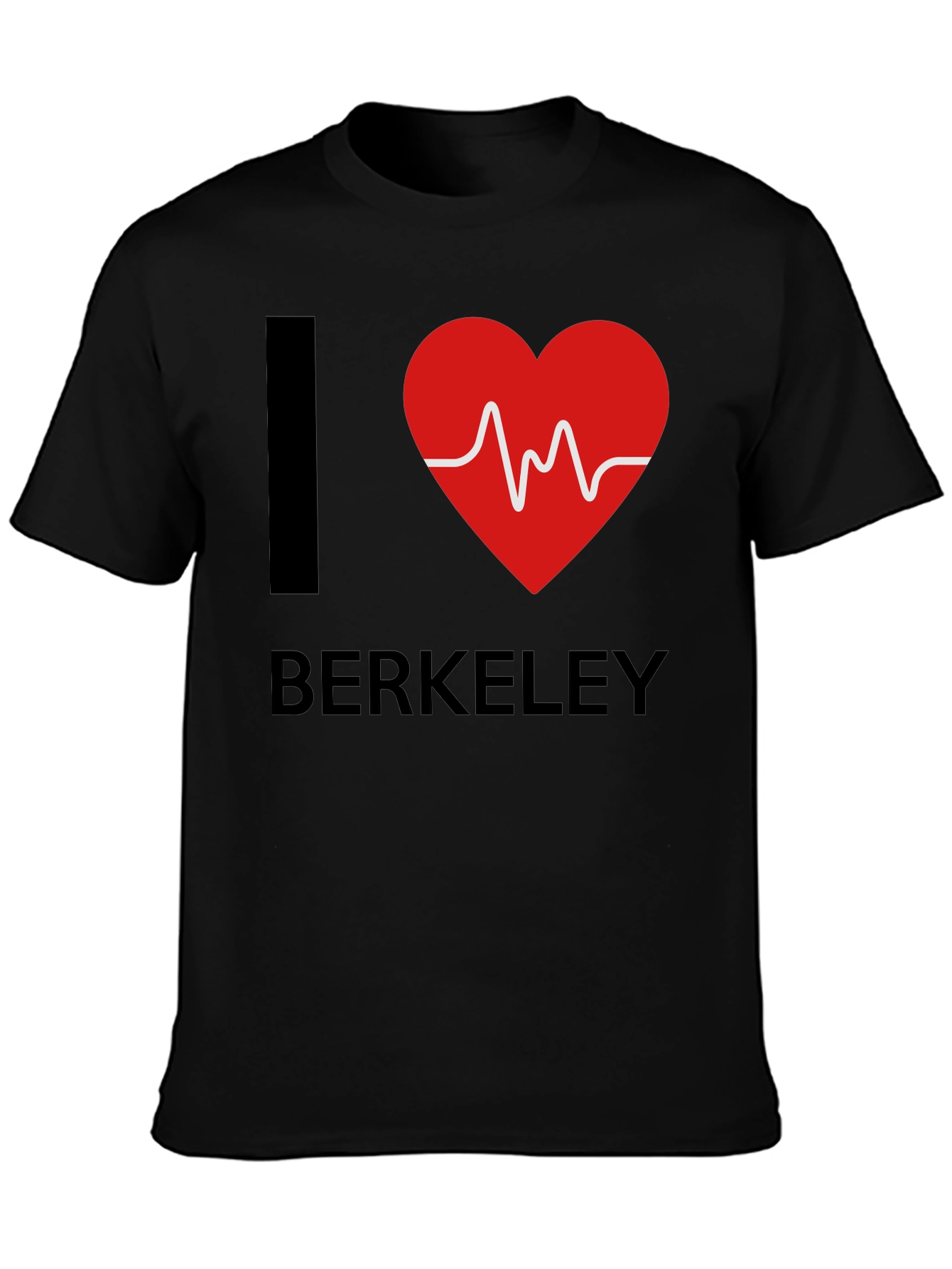 I Heart Berkeley T-Shirt - Classic Black Tee