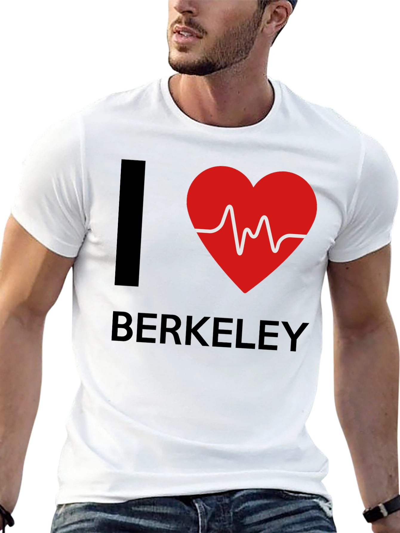 I Heart Berkeley T-Shirt - Classic Black Tee