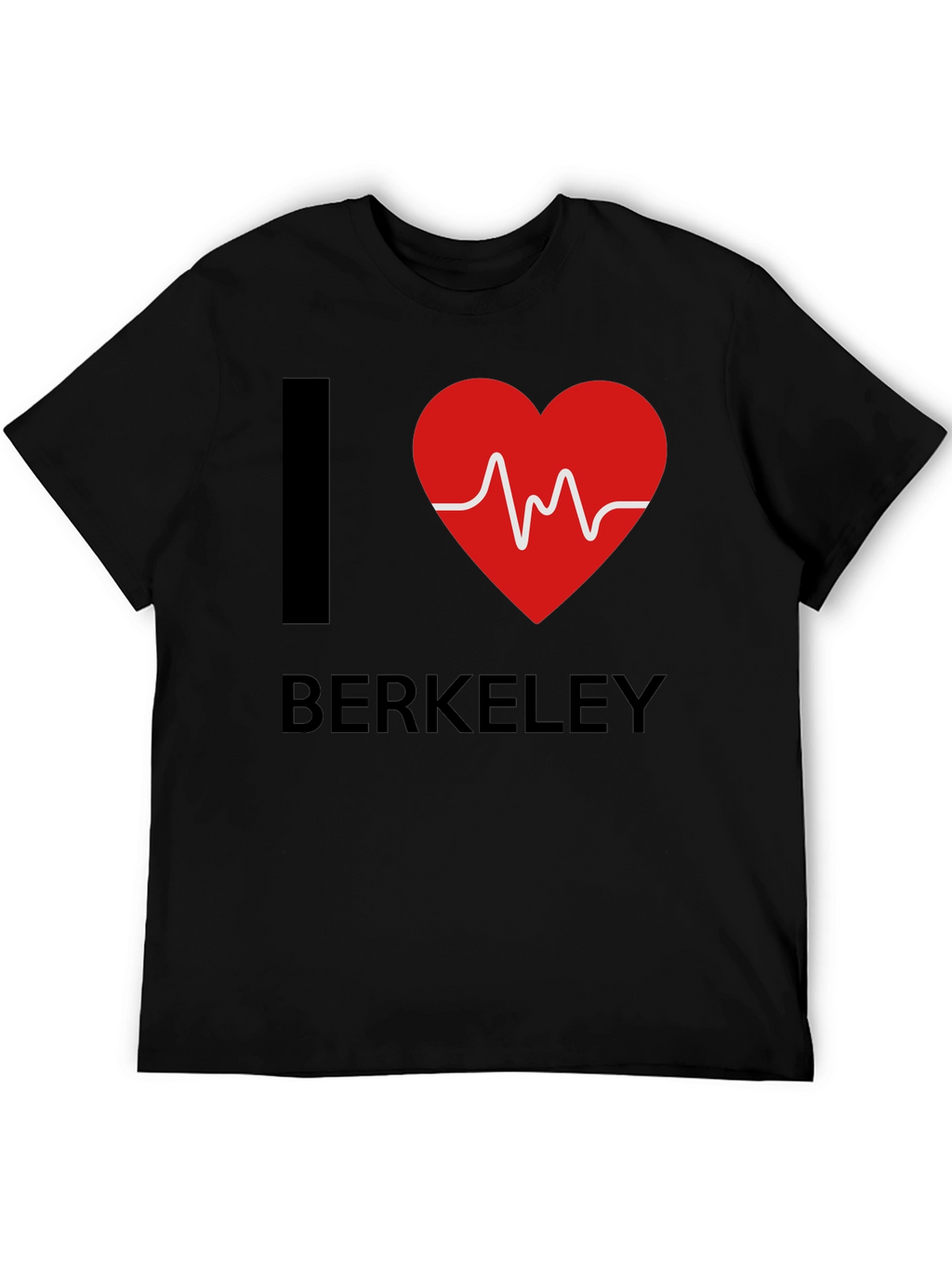 I Heart Berkeley T-Shirt - Classic Black Tee