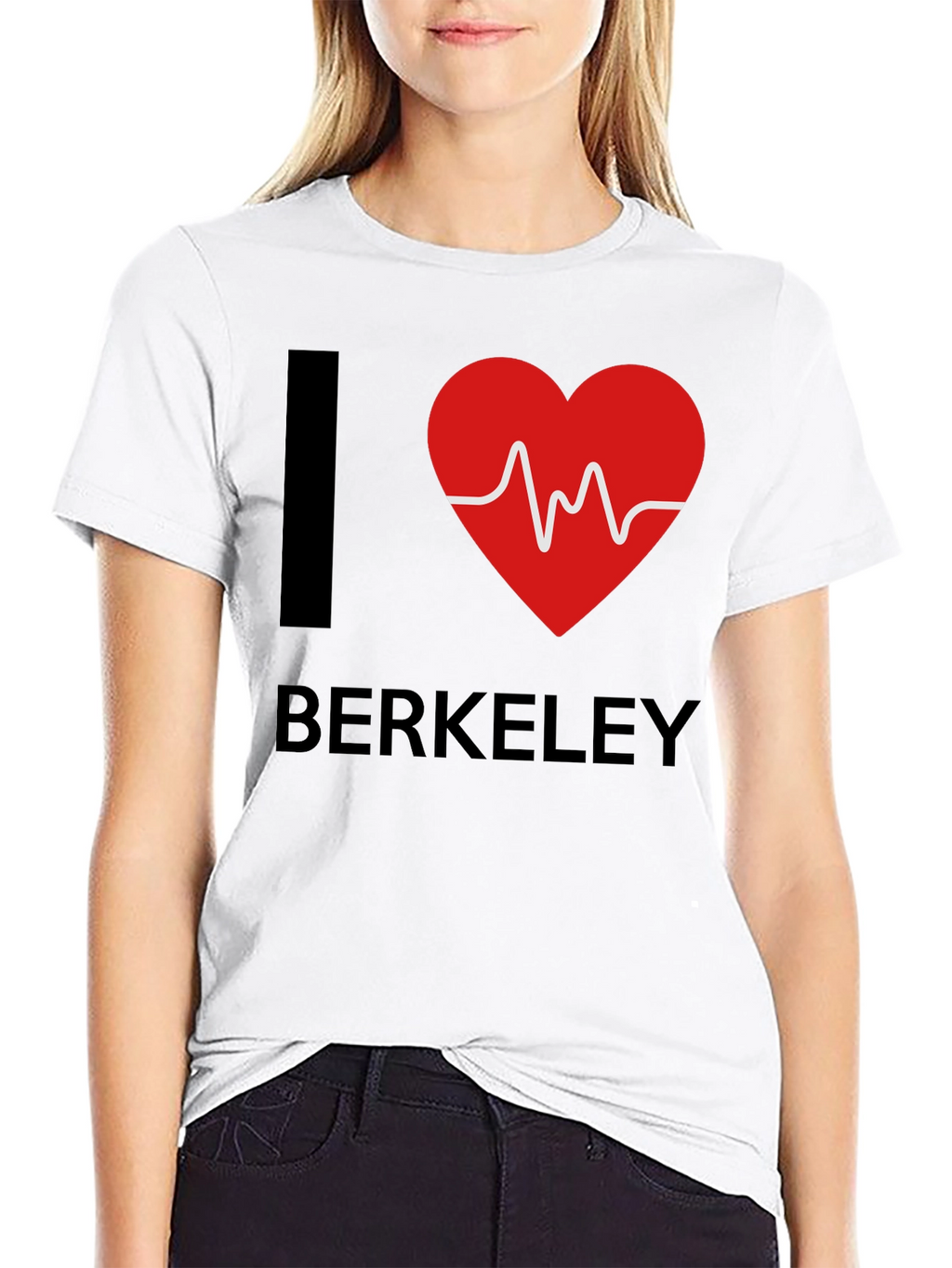 I Heart Berkeley T-Shirt - Classic Black Tee