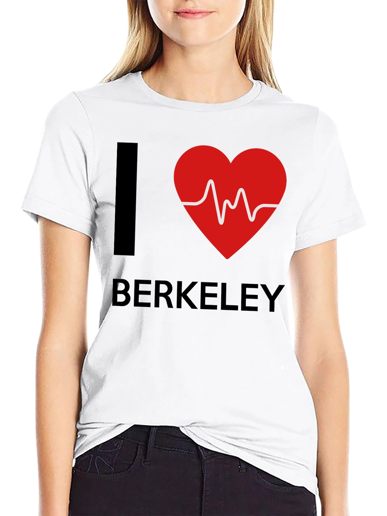 I Heart Berkeley T-Shirt - Classic Black Tee