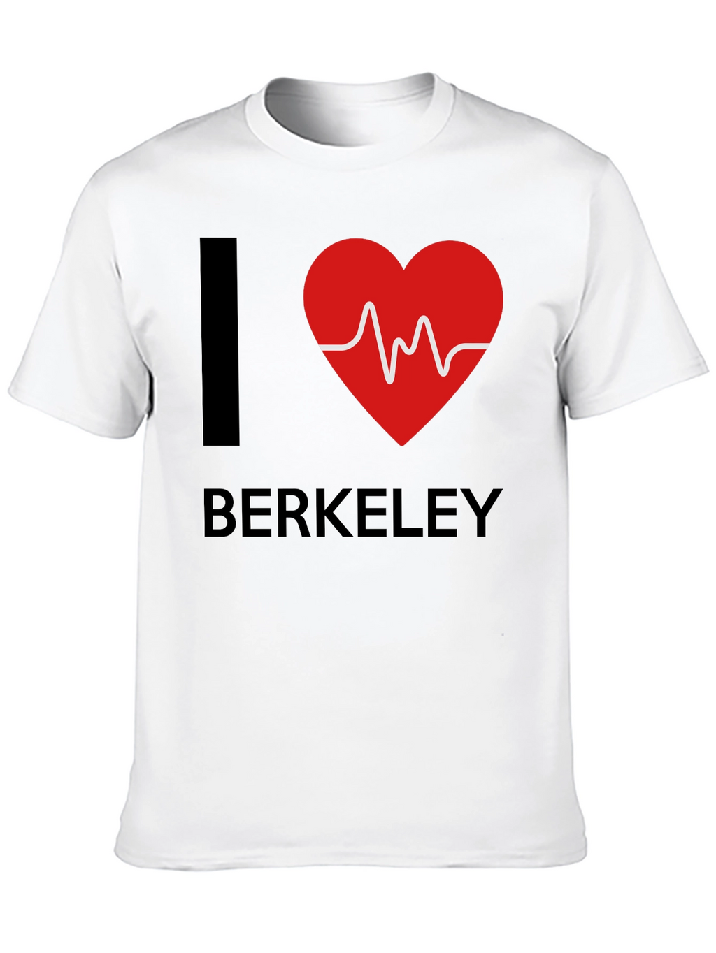 I Heart Berkeley T-Shirt - Classic Black Tee