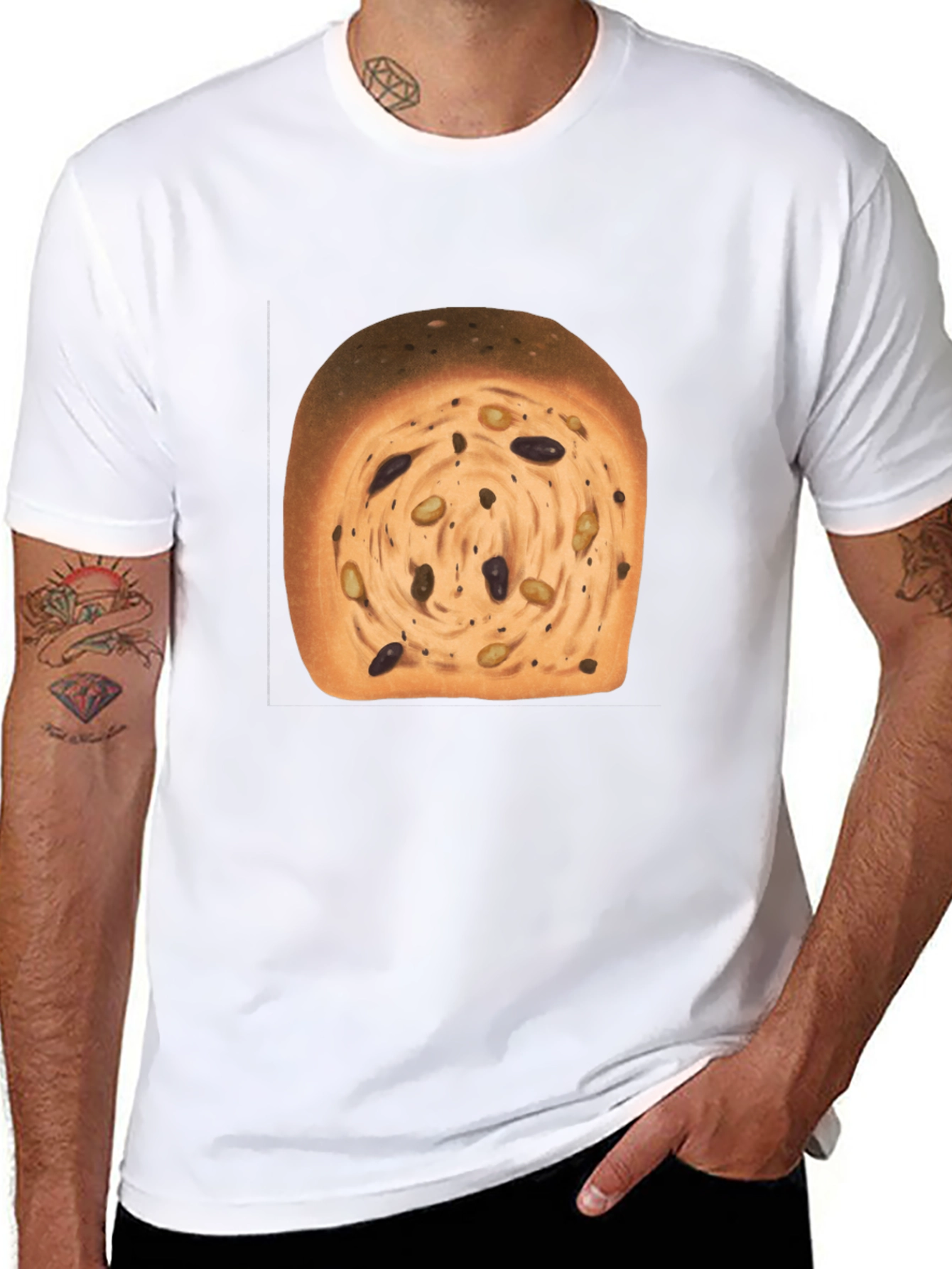 Bread Slice Graphic Tee