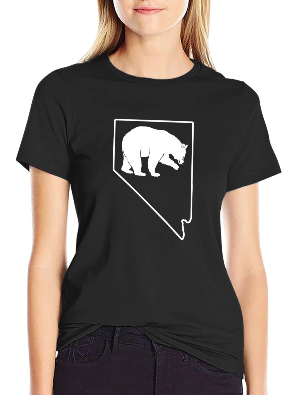 Nevada Bear Graphic Tee - State Pride Shirt