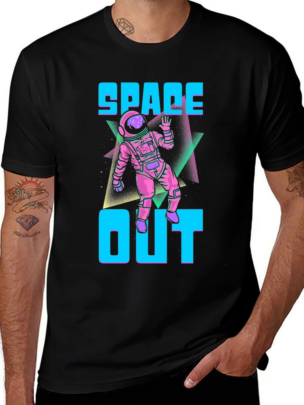 Space Out Graphic T-Shirt