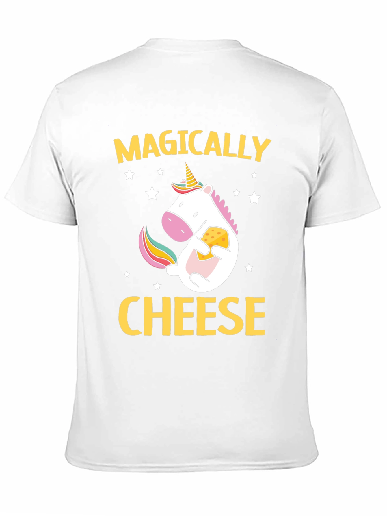 Magically Cheese Unicorn Graphic T-Shirt
