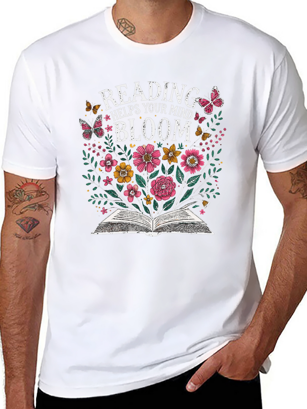 Reading Helps Your Mind Bloom T-Shirt