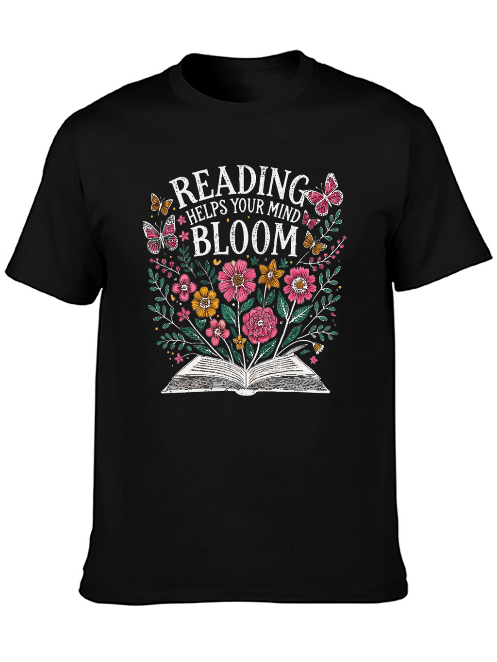 Reading Helps Your Mind Bloom T-Shirt