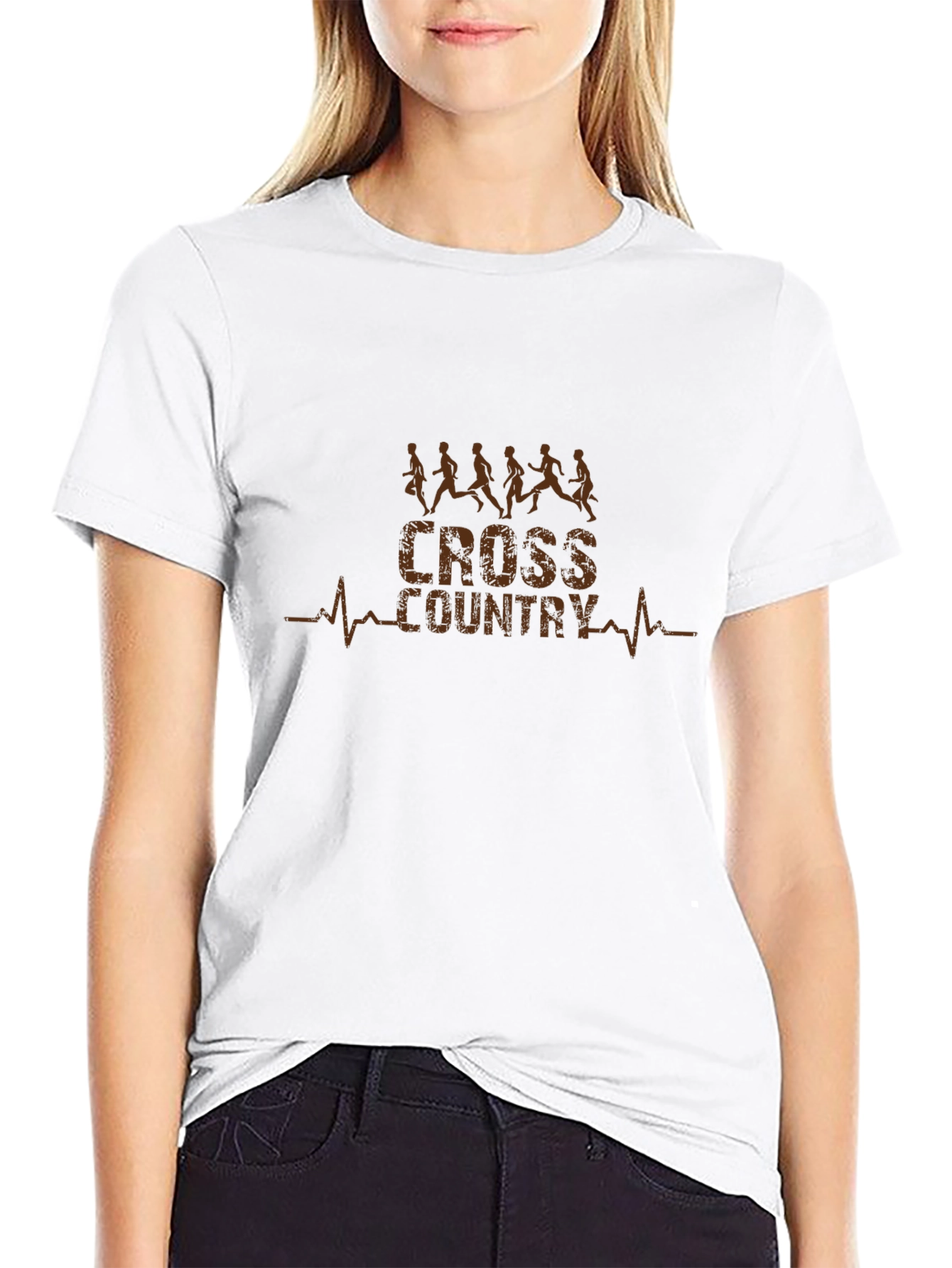 Cross Country Running Graphic T-Shirt