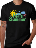 Hello Summer Graphic T-Shirt