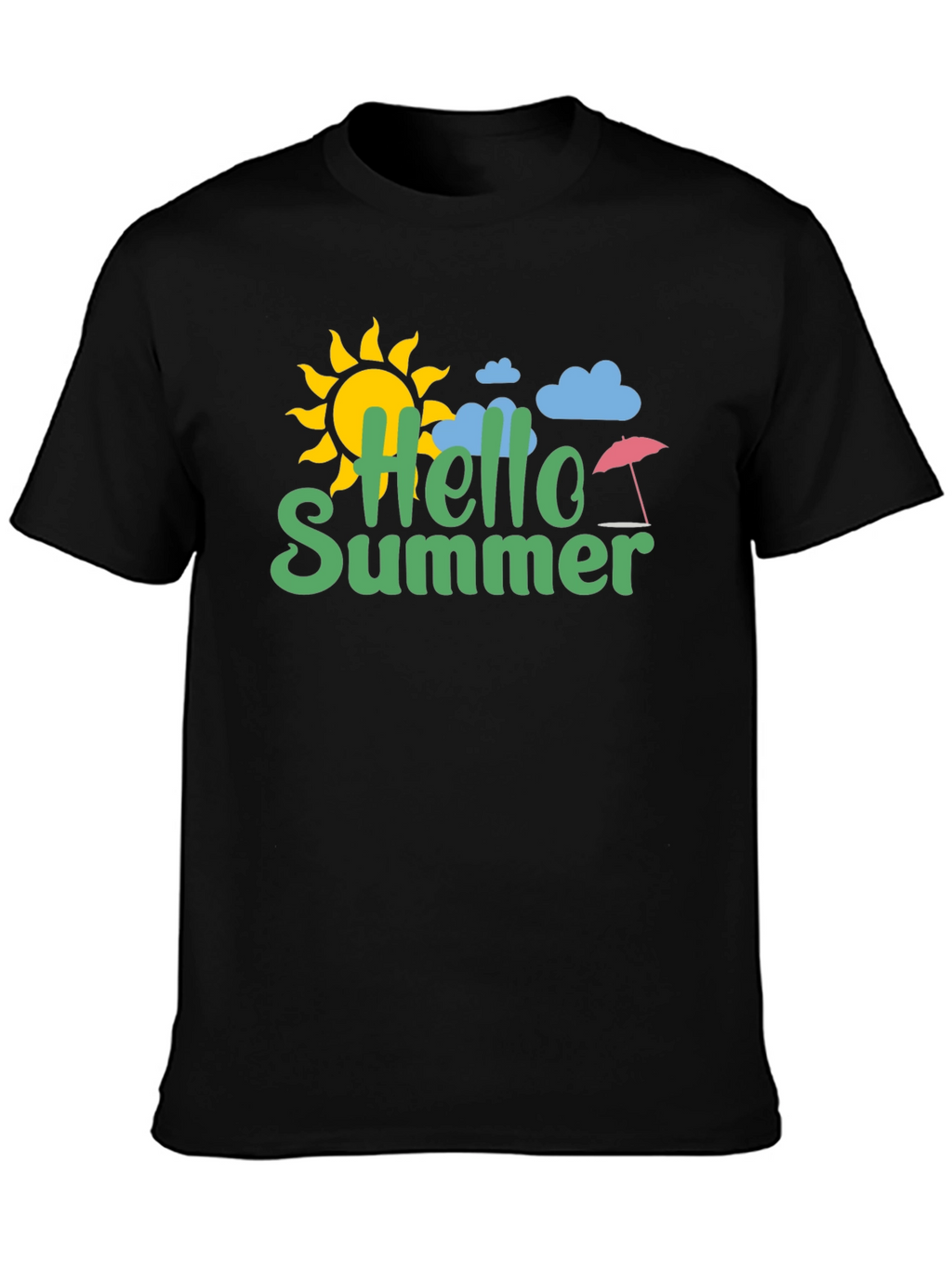 Hello Summer Graphic T-Shirt