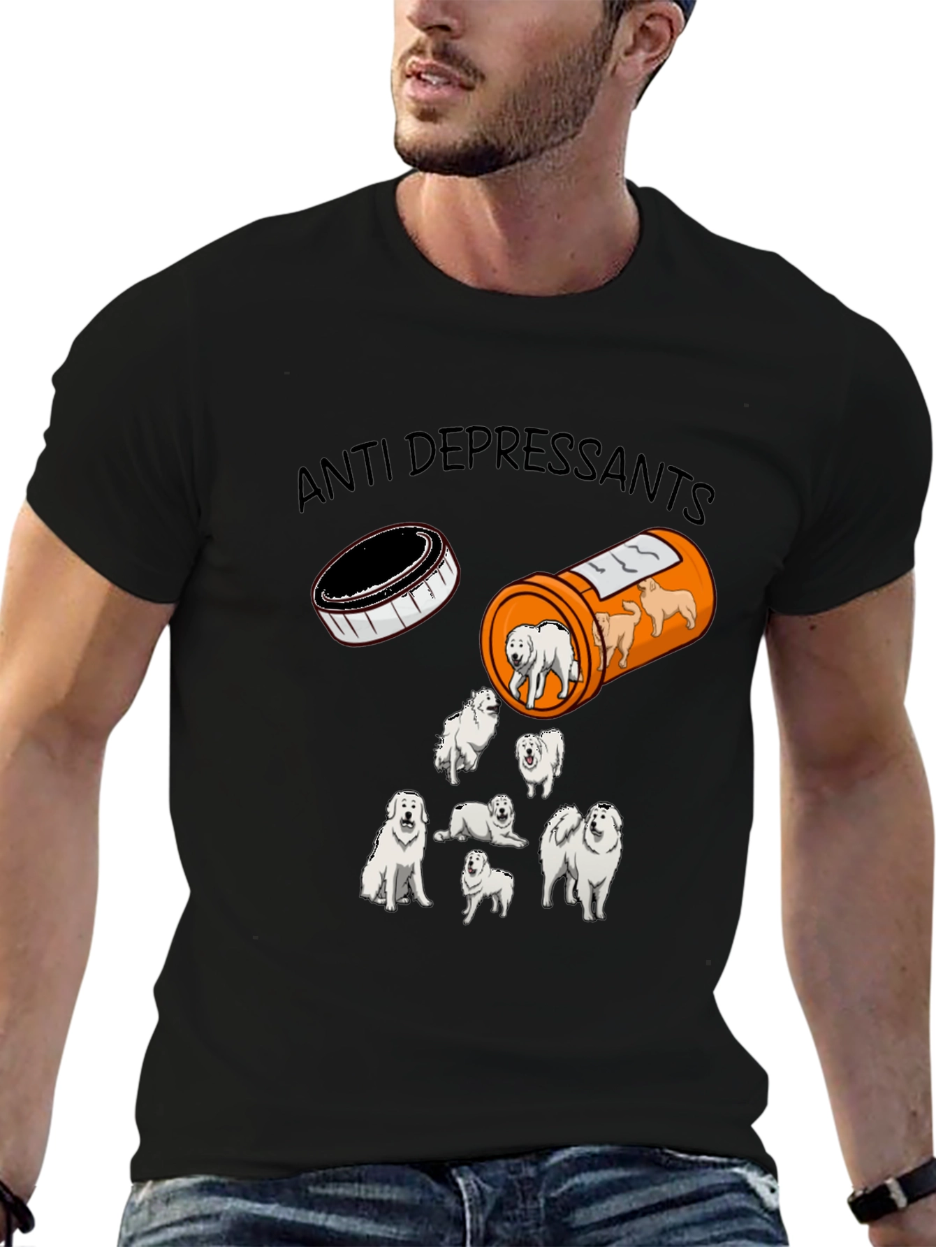Anti Depressants Dogs T-Shirt