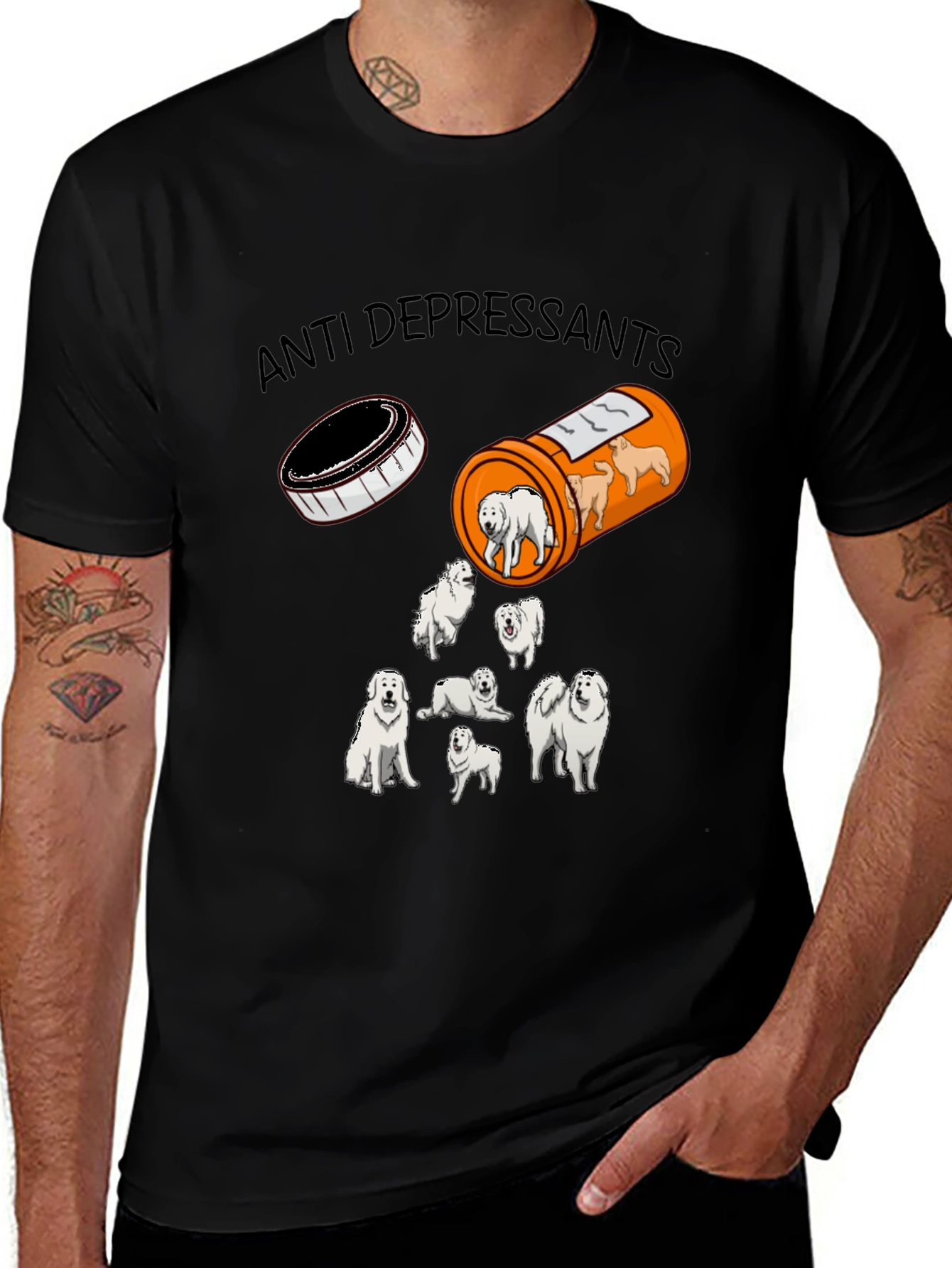 Anti Depressants Dogs T-Shirt